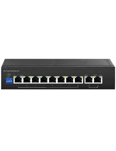 CP-ANW-HP8H2-96  10 Port 10/100Mbps AI PoE Switch