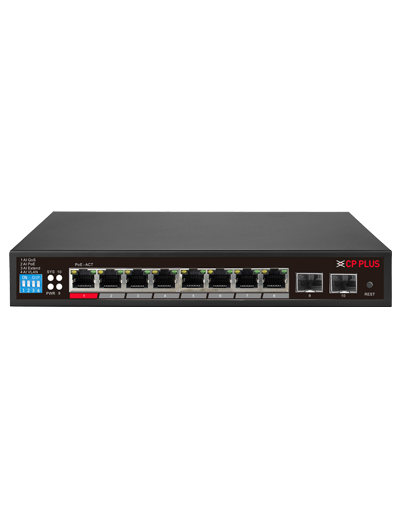 CP-ANW-GPM8F2-96  8 Port Gigabit Layer 2 PoE Switch