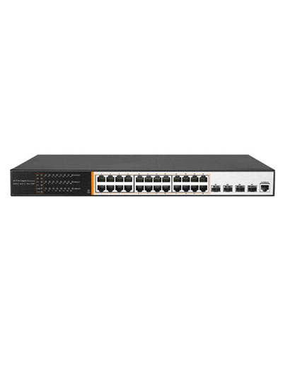 CP-ANW-GSM24F4-L3   24 Port Gigabit Layer 3 Managed Switch